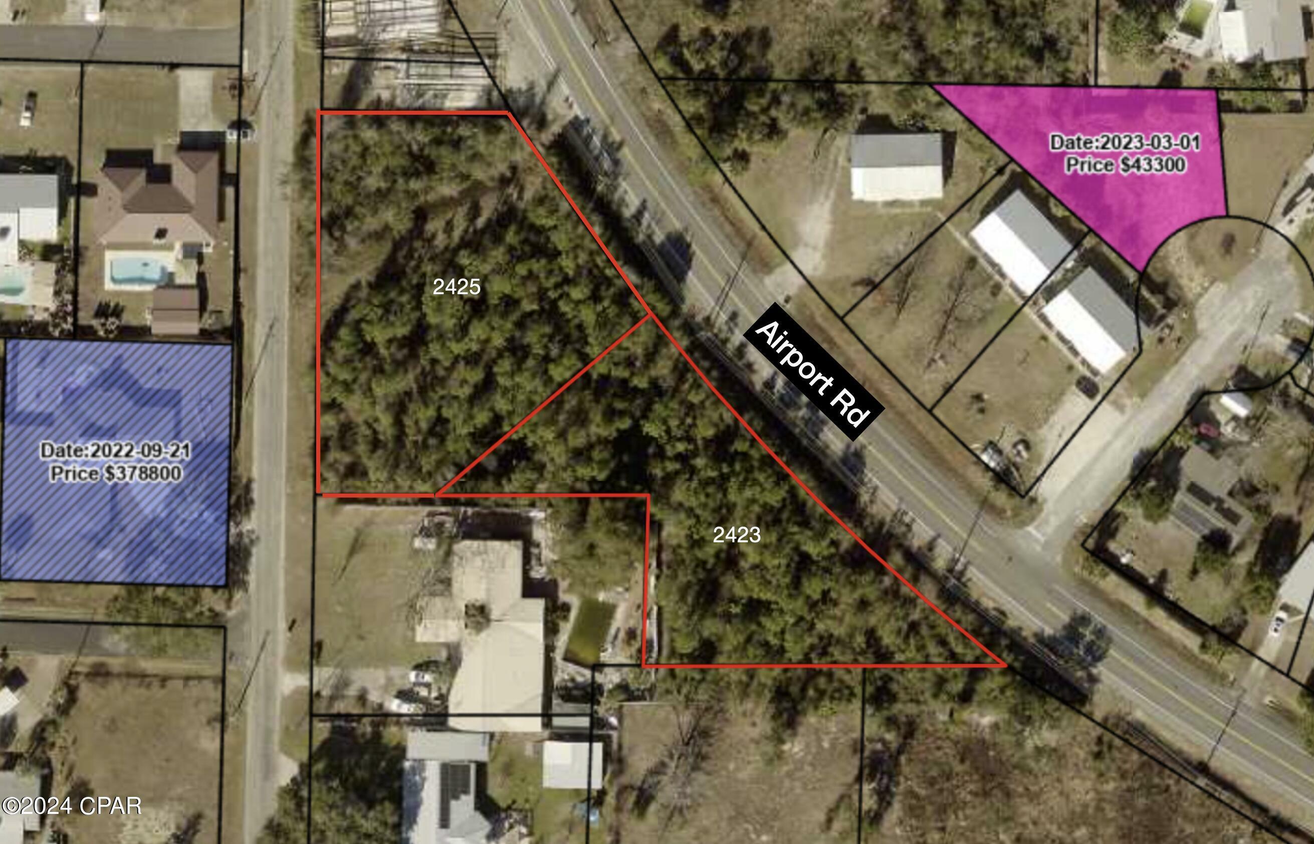 Property Photo:  2423 Airport Road  FL 32405 