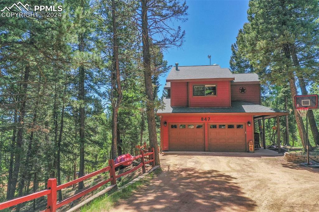 Property Photo:  847 Ridge Road  CO 80814 