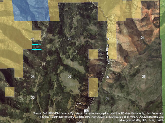 Property Photo: 20 Ac Near Dry Lakes Rd UT 84719