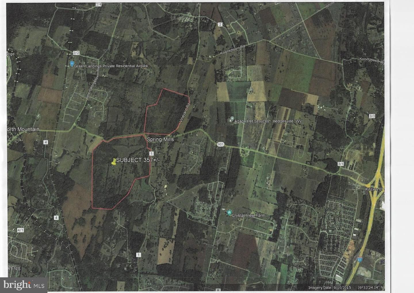 Property Photo: Hammonds Mill Road Till Branch WV 25427