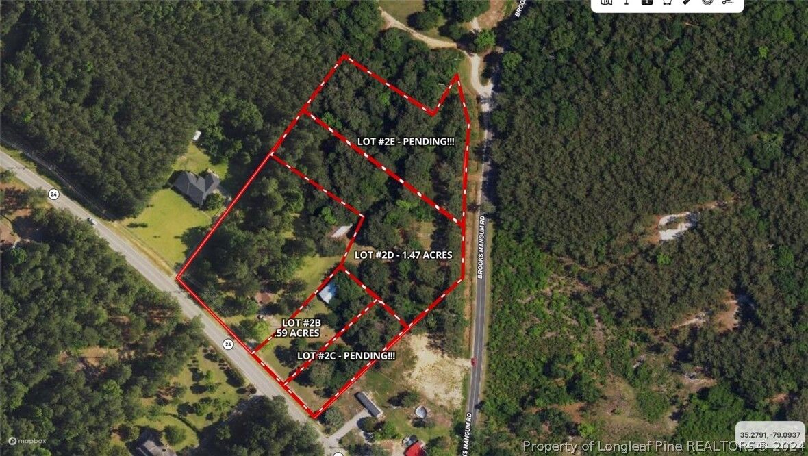 Property Photo:  Lot 2D Brooks Mangum Road  NC 28326 