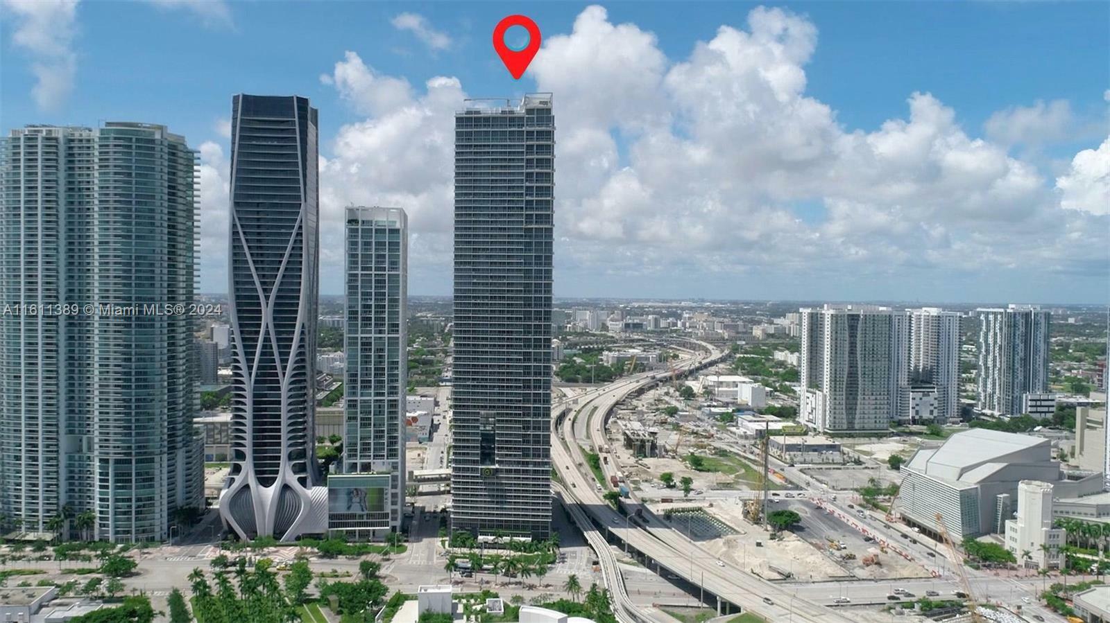 Property Photo:  1100 Biscayne Blvd 4404  FL 33132 