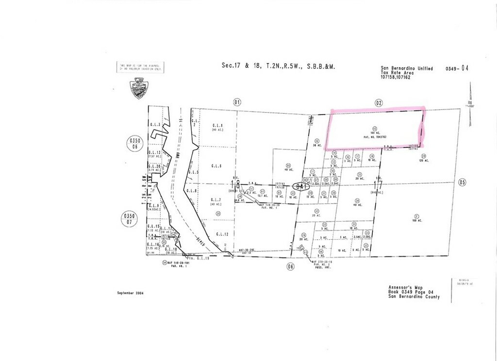 Property Photo:  0 Miller+Phillips Placer Mining Claim  CA 92407 