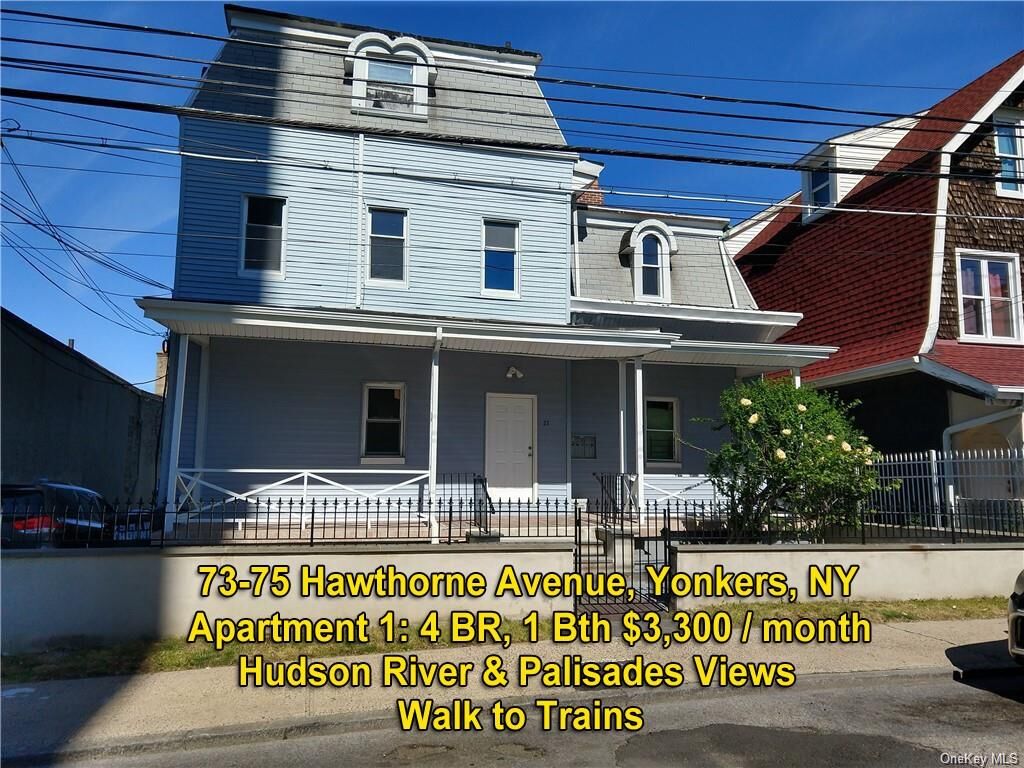 Property Photo: 73 S Hawthorne Avenue 1 NY 10701