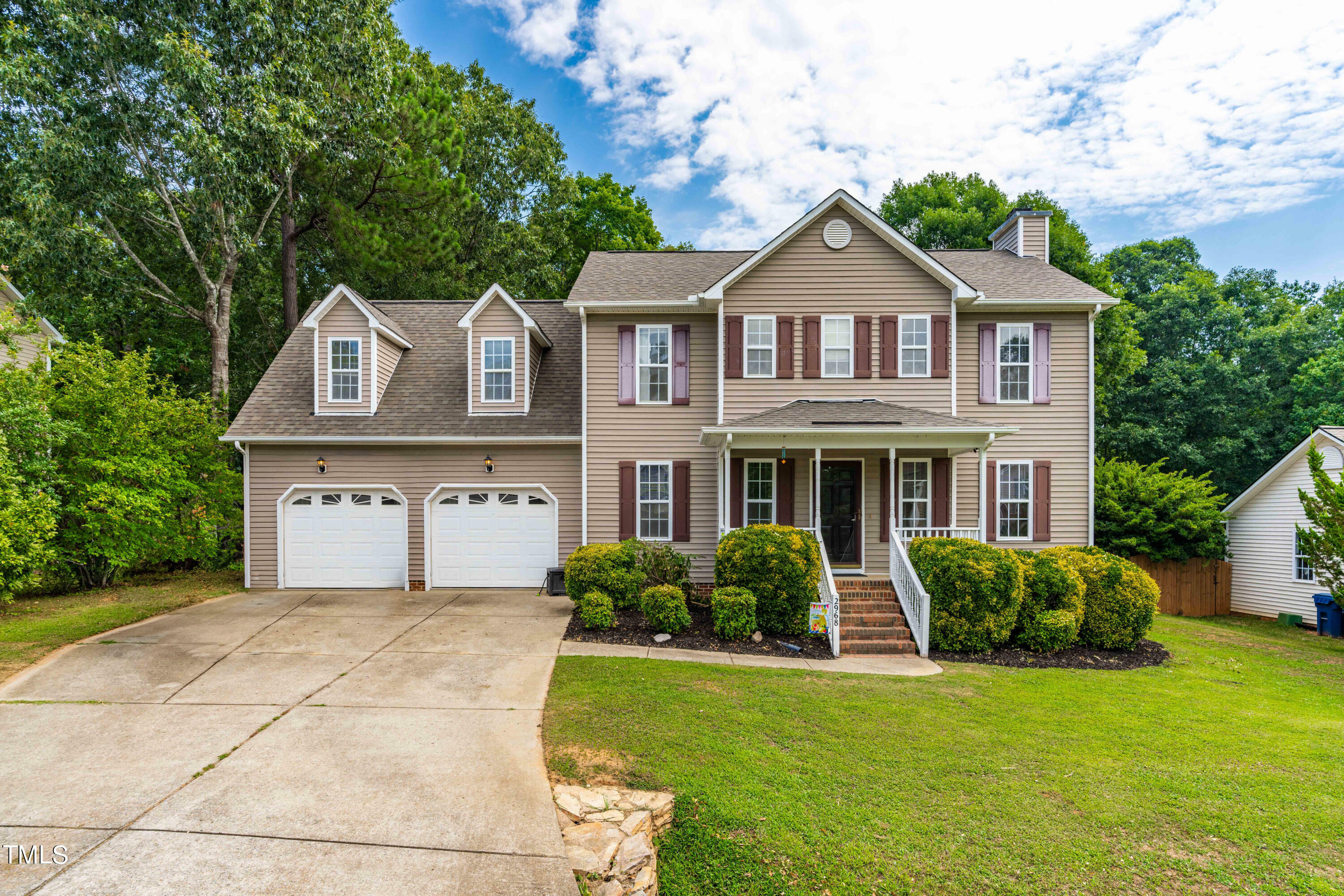 Property Photo:  2968 Deep Glen Court  NC 27603 