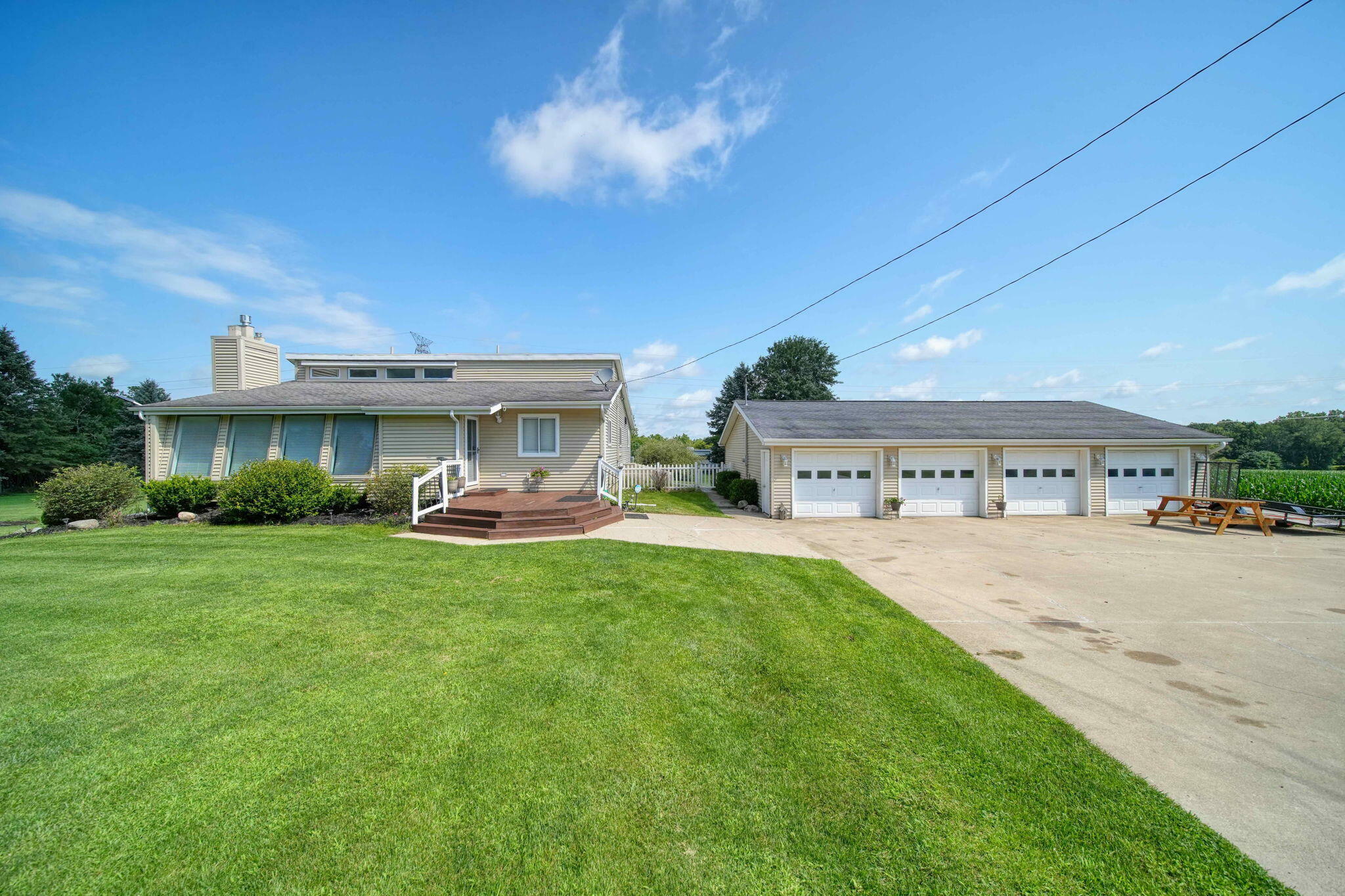 Property Photo:  4700 Lowden Road  MI 49272 