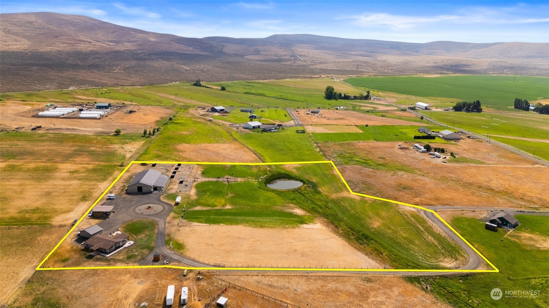 Property Photo:  16493 Upper Badger Pocket Rd  WA 98926 