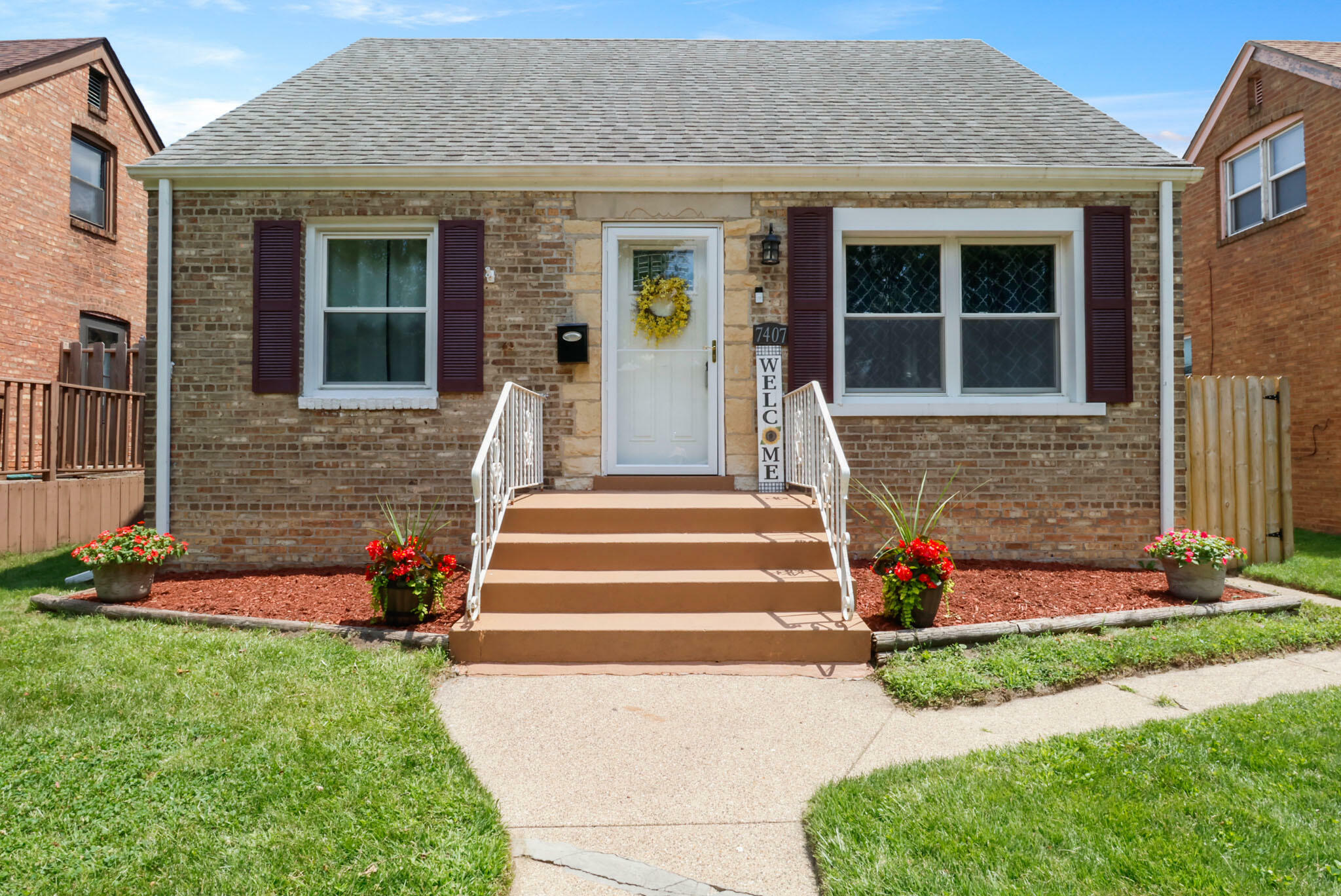 Property Photo: 7407 Howard Avenue IN 46324