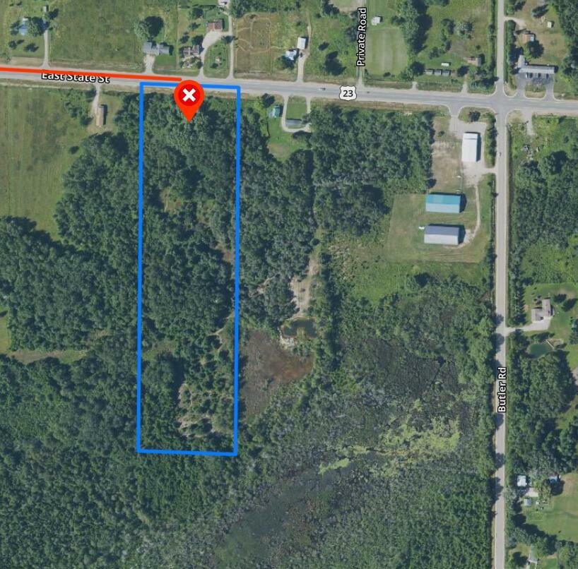 Property Photo:  Lot 1 E State Street 10.82 Ac  MI 49721 