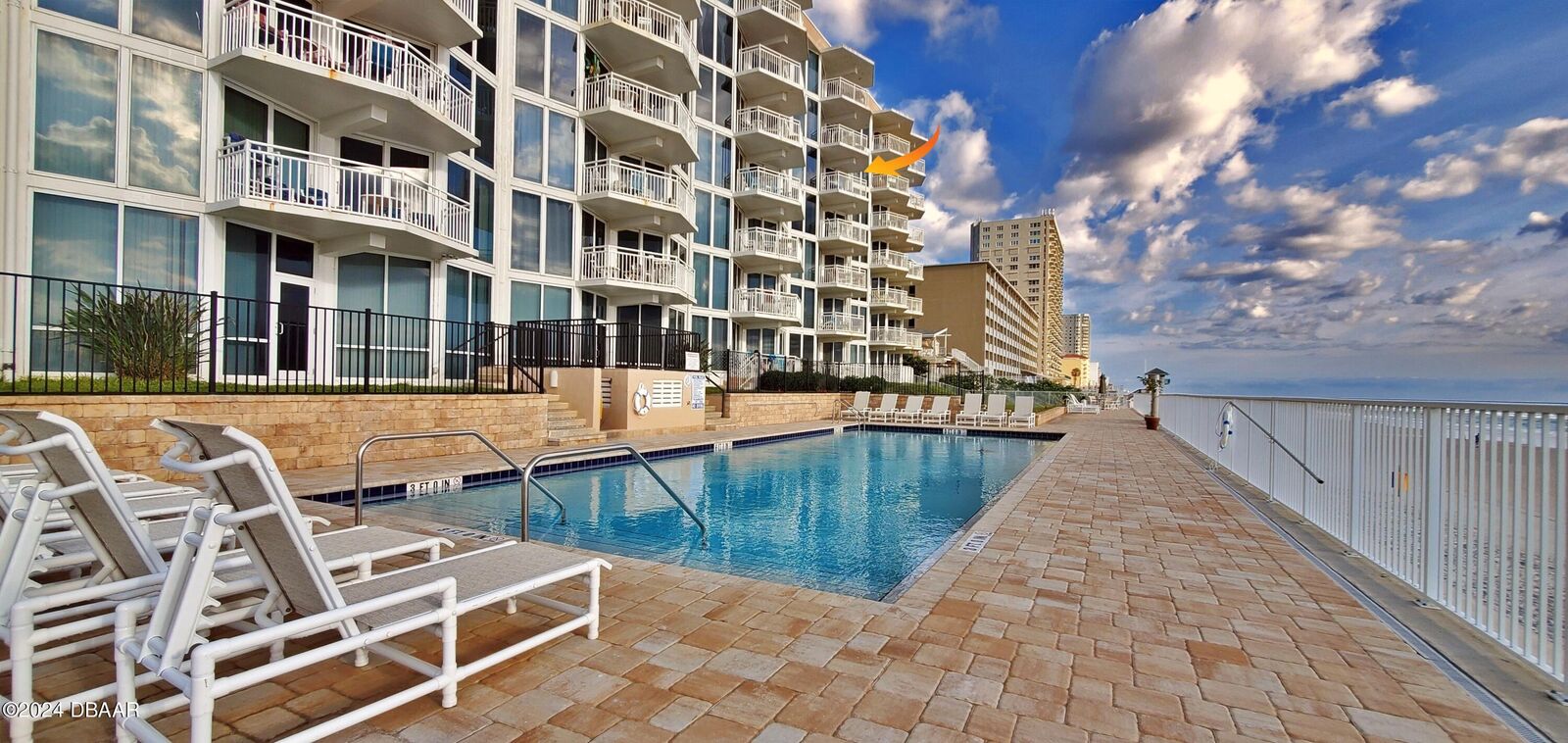 Property Photo: 3555 S Atlantic Avenue 502 FL 32118