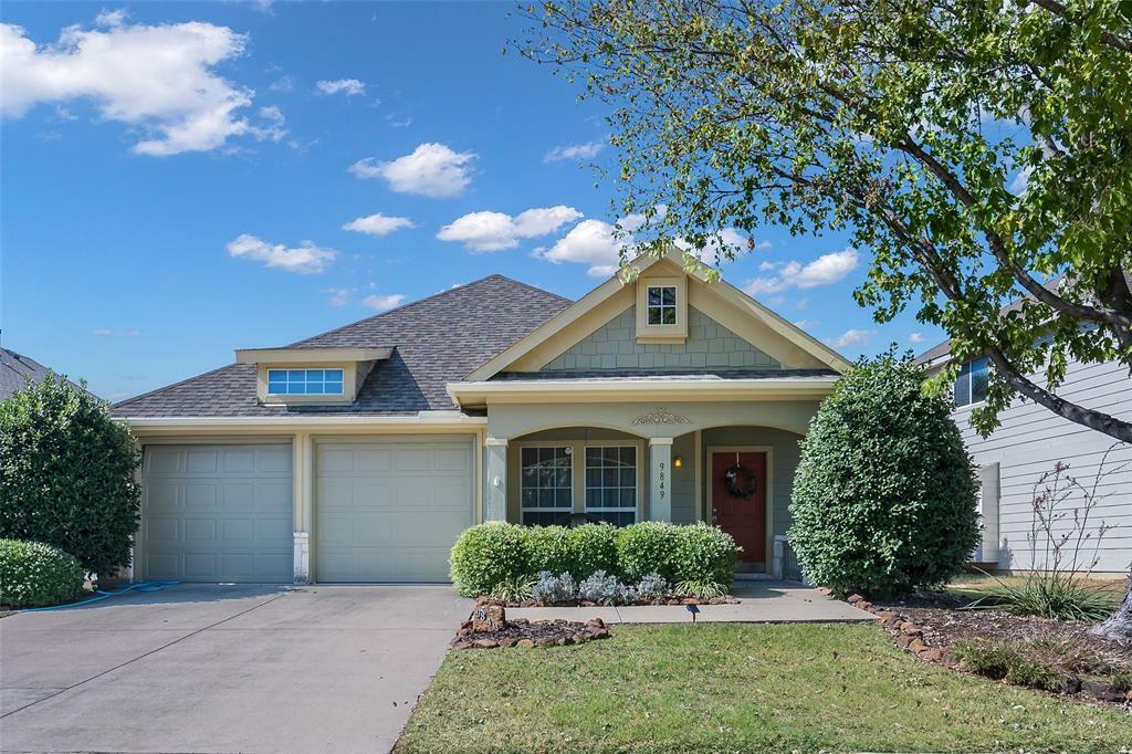 Property Photo:  9849 Old Field Drive  TX 75072 