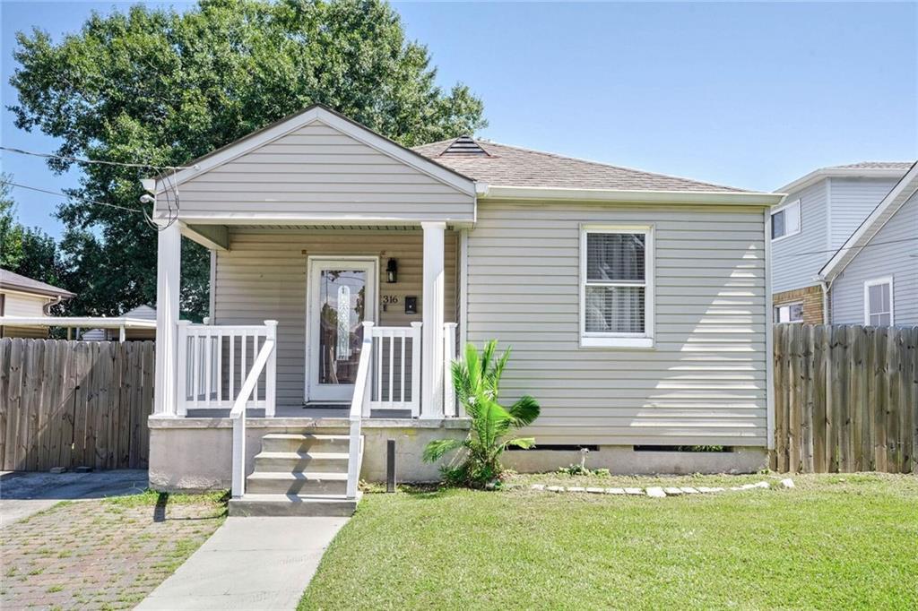 Property Photo: 316 Lions Street LA 70121