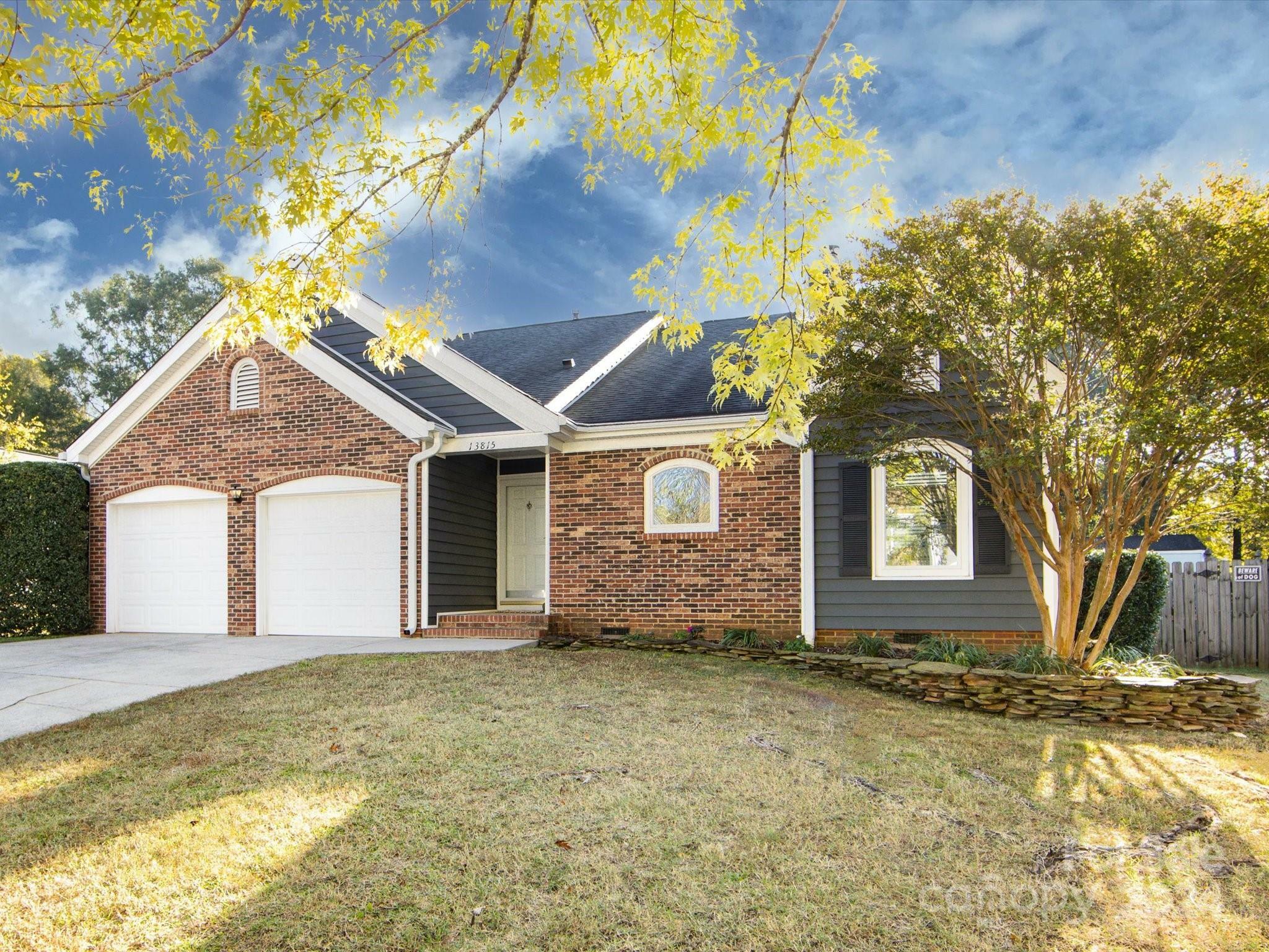 Property Photo:  13815 Walkers Creek Drive  NC 28273 