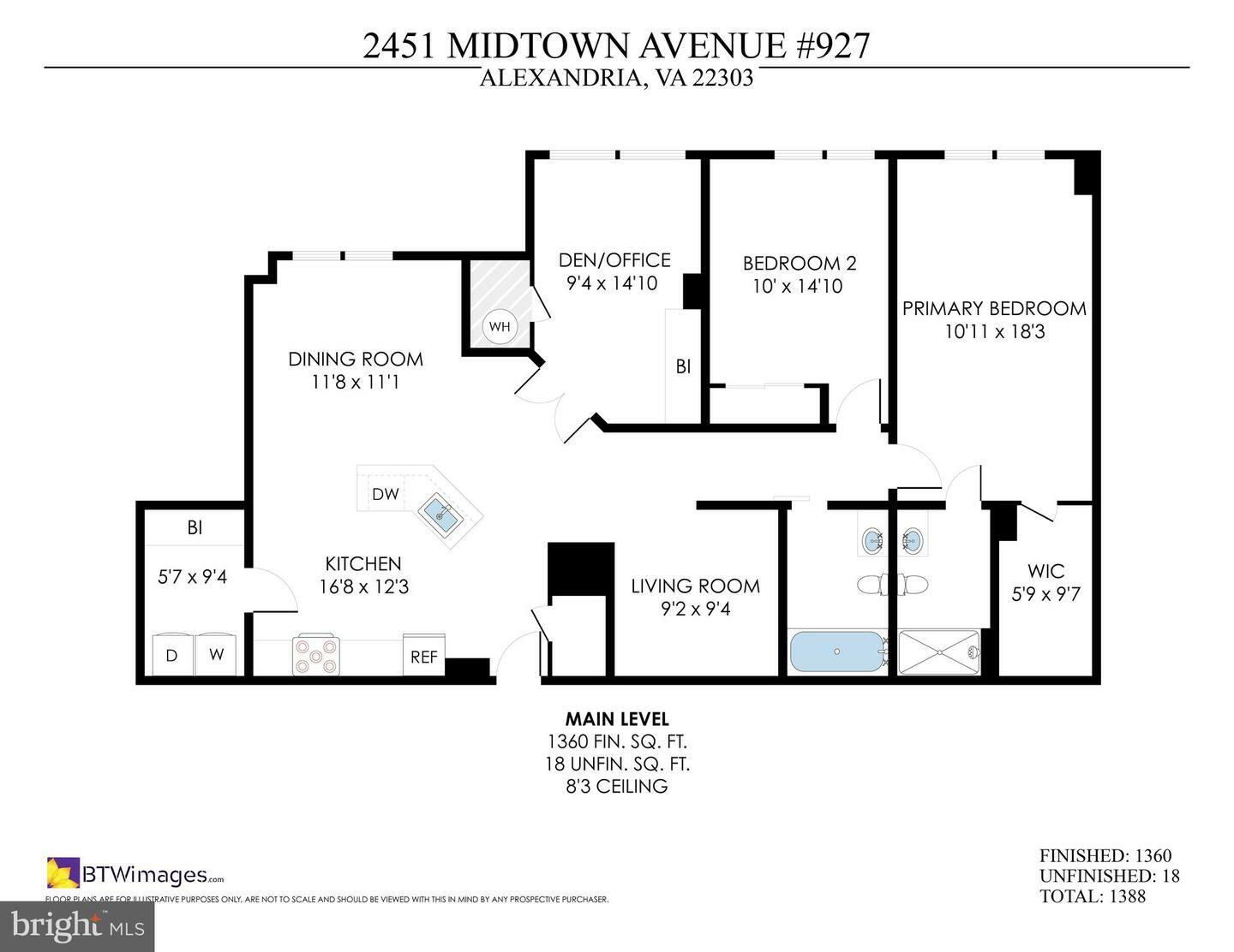 Property Photo:  2451 Midtown Avenue 927  VA 22303 