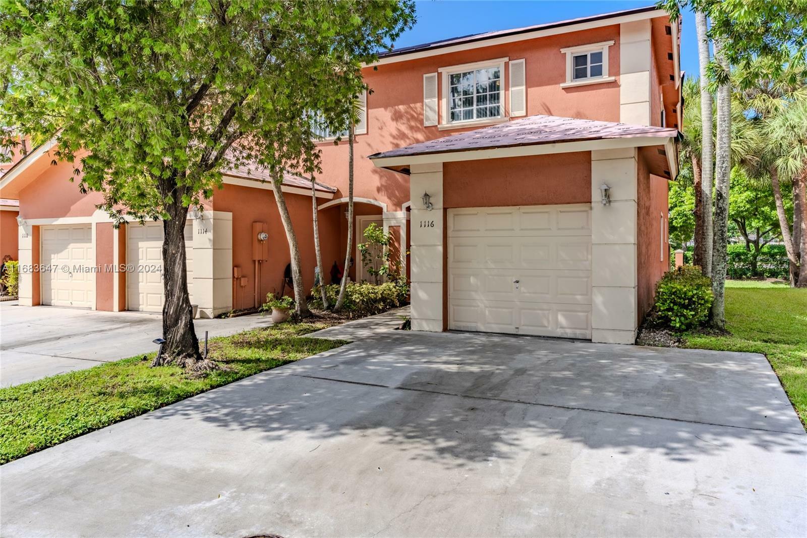 Property Photo:  1116 NW 100th Ave 1116  FL 33024 