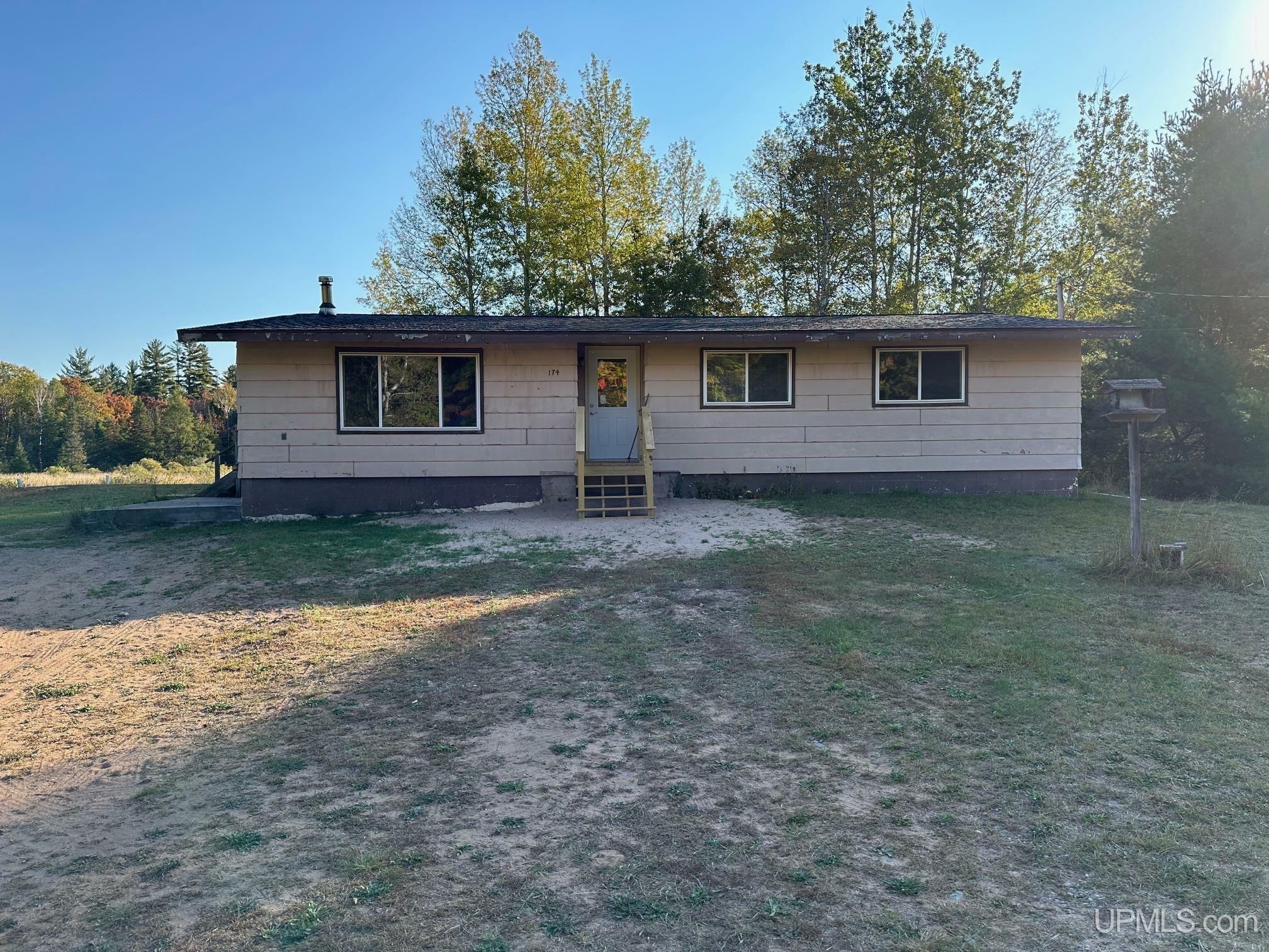 Property Photo:  174 Valley Road  MI 49866-9501 