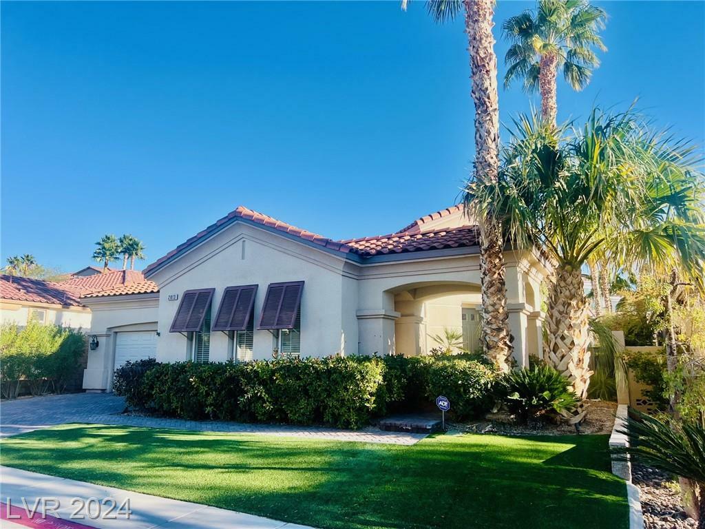 Property Photo:  2813 Bellini Drive  NV 89052 