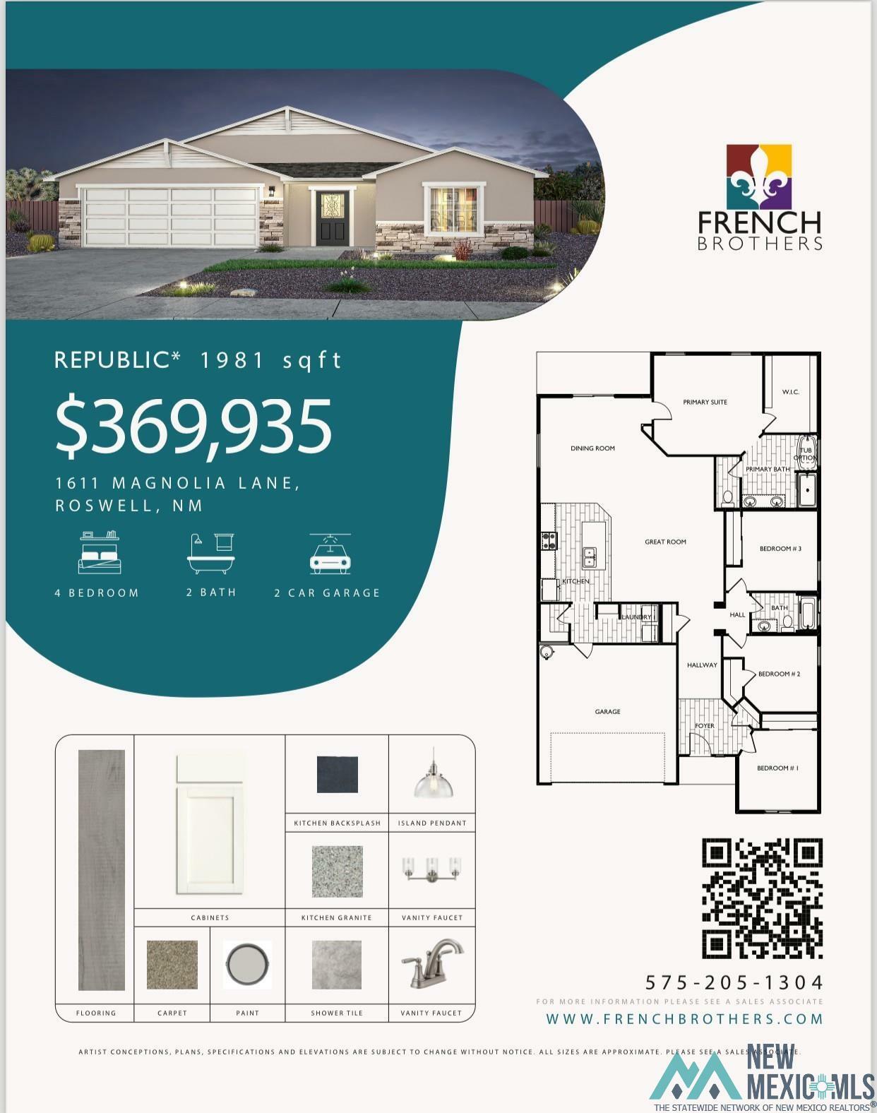 Property Photo: 1611 Magnolia Lane NM 88201