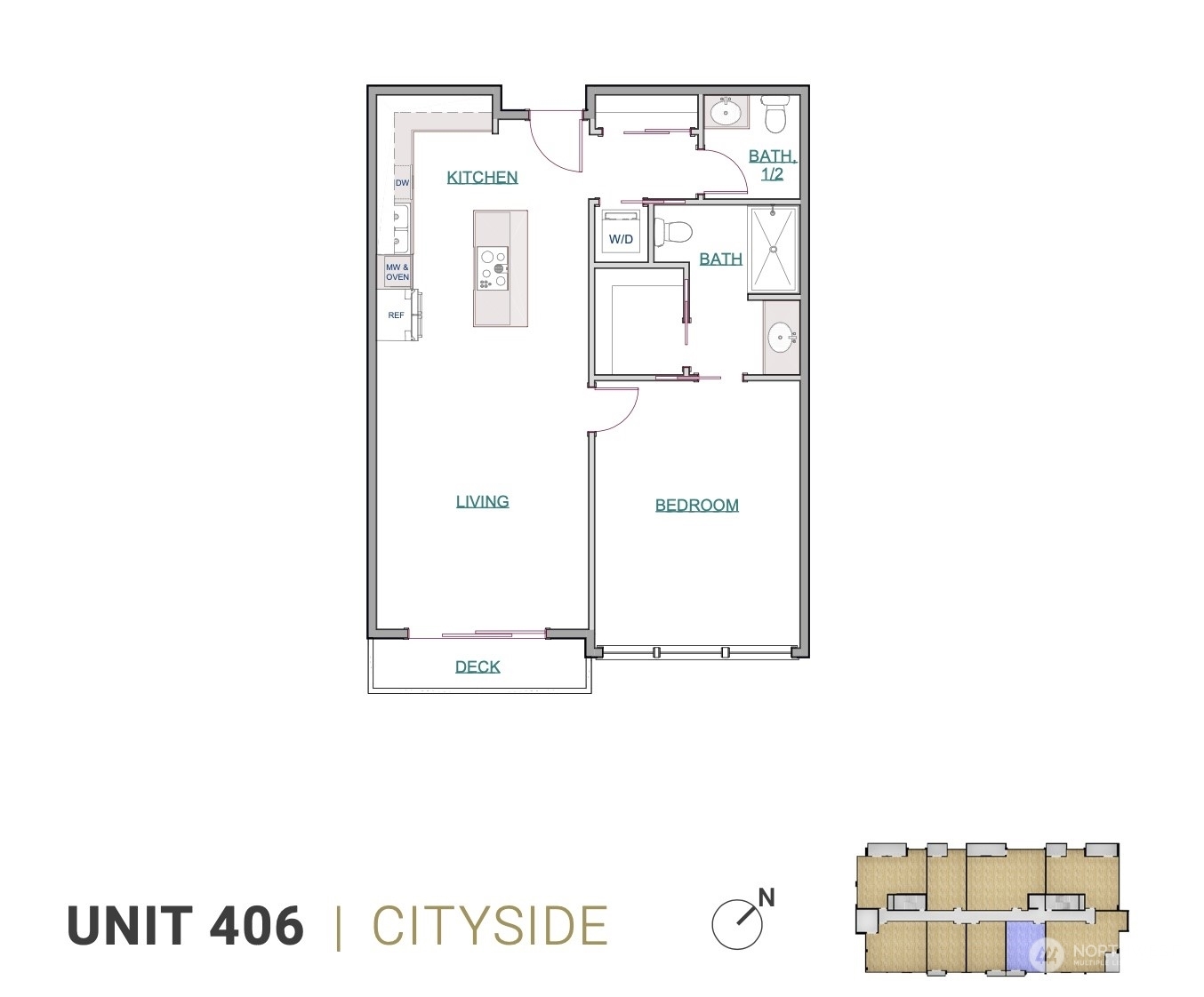 Property Photo: 1025 Granary Avenue 406 WA 98225