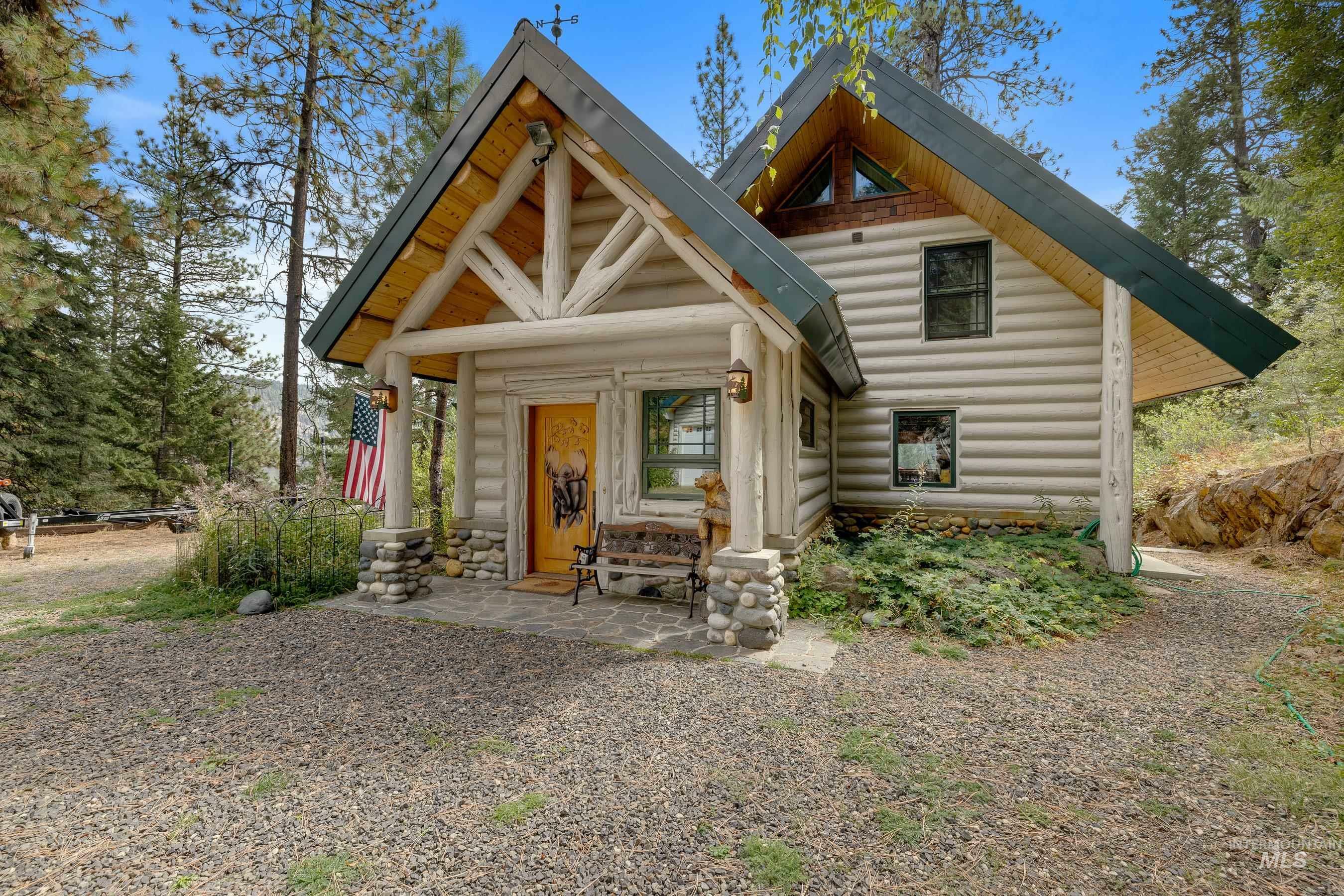 Property Photo:  3670 Warren Wagon Road  ID 83638 