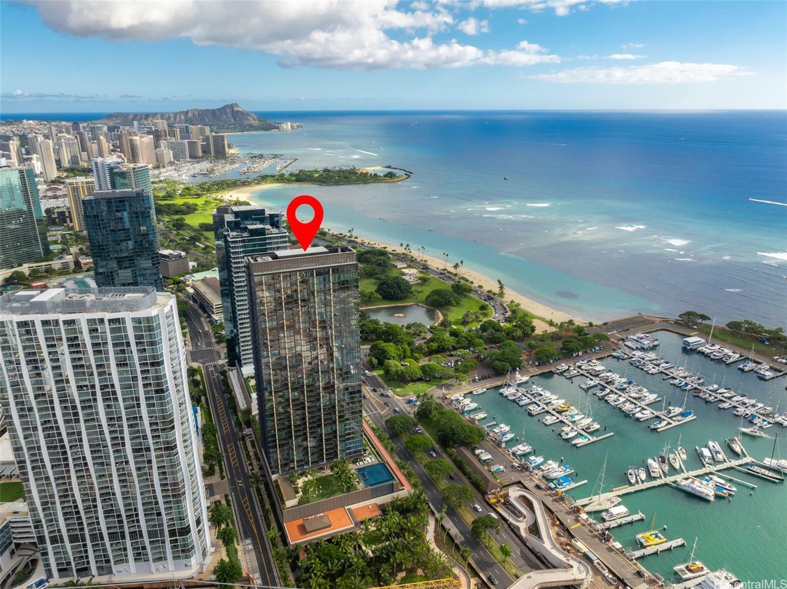 Property Photo:  1100 Ala Moana Boulevard 1501  HI 96814 