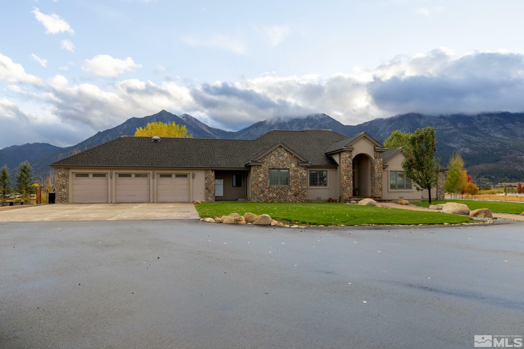 Property Photo:  615 West Fork Vista Lane  NV 89460 