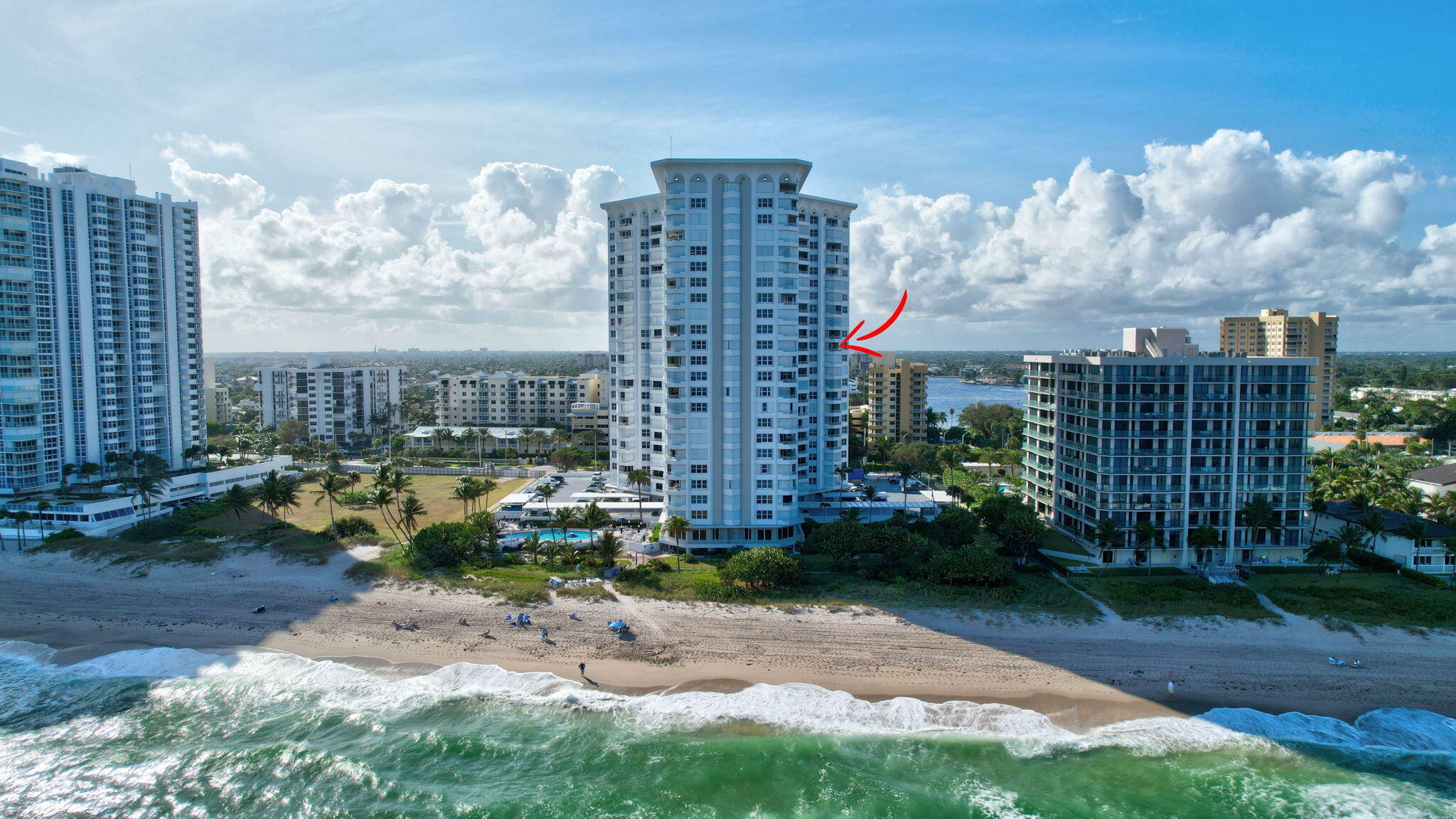 Property Photo:  1340 S Ocean Blvd 1407  FL 33062 