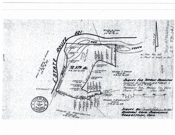 Property Photo:  0 St Rt 221 &Amp Footbridge  OH 45121 