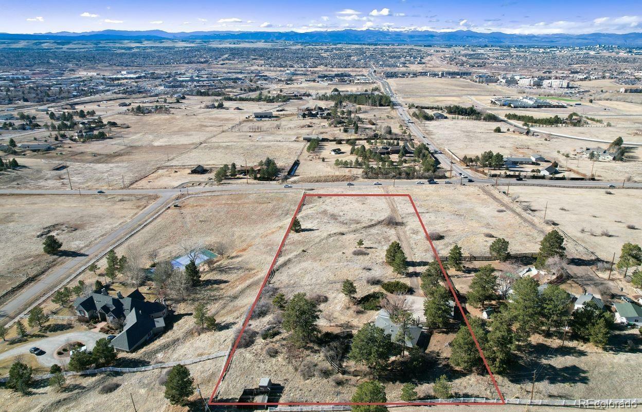 Property Photo: 12492 N Pine Drive CO 80138