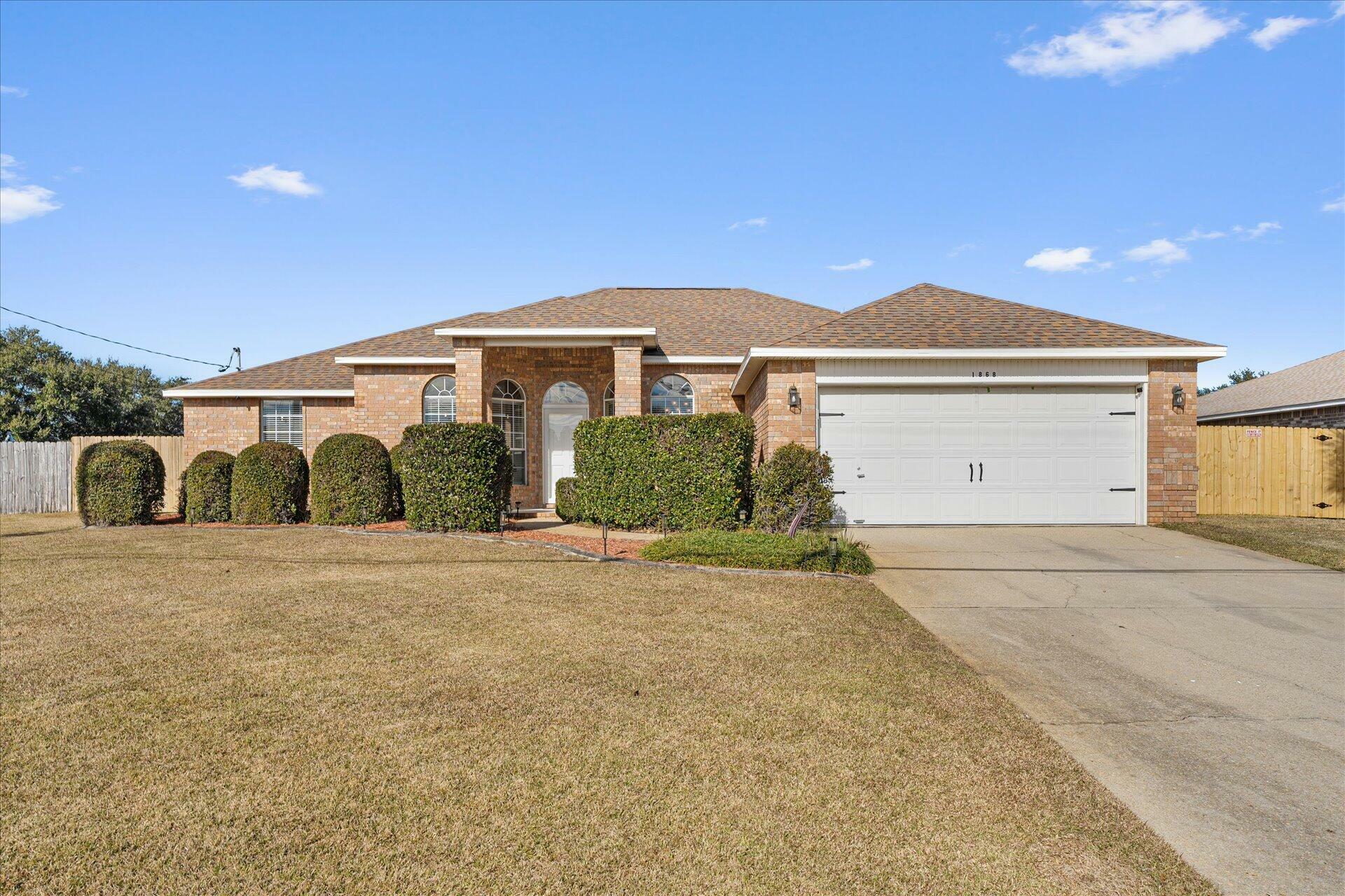 Property Photo:  1868 Alfred Boulevard  FL 32566 