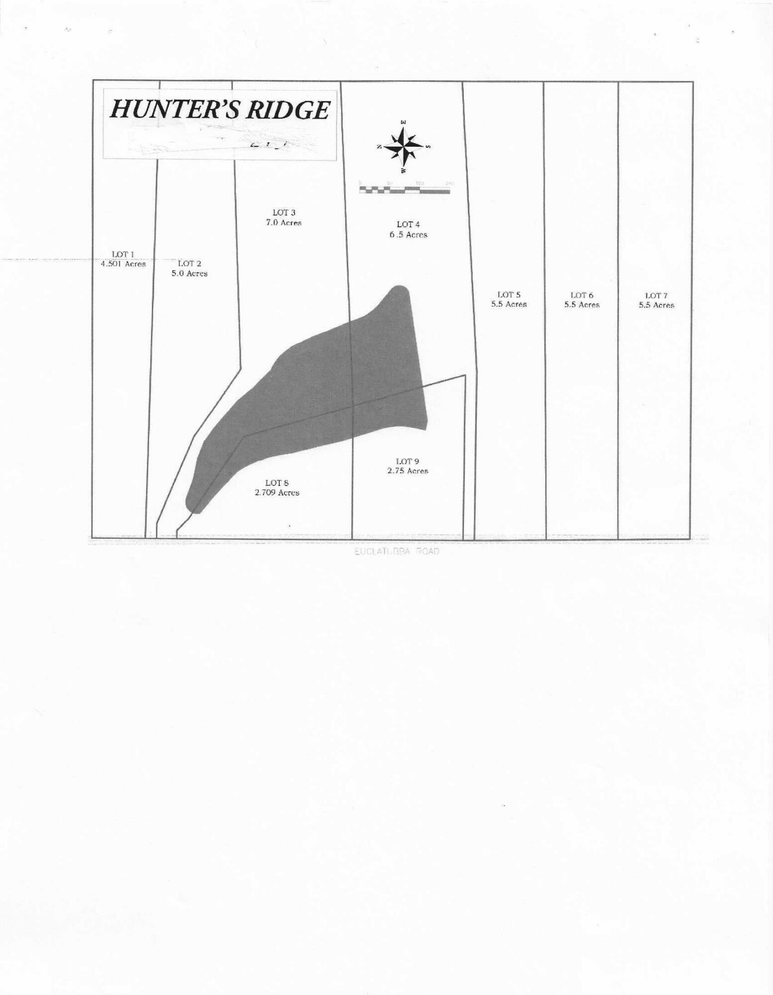 Property Photo:  Lot6 Hunter'S Ridge Euclatubba Rd  MS 38849 