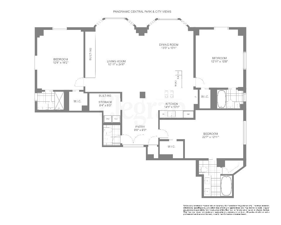 Property Photo: 160 Central Park S 2501 NY 10019
