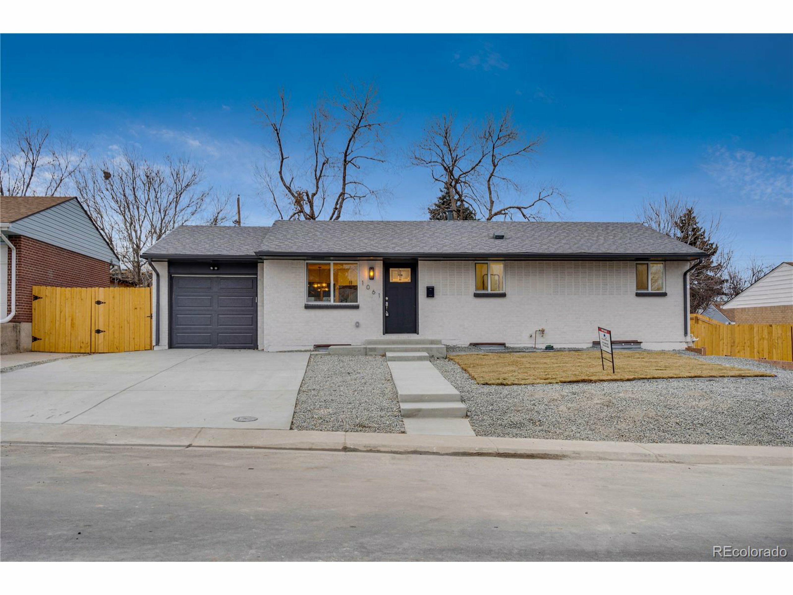 Property Photo:  1061 Elbert St  CO 80221 