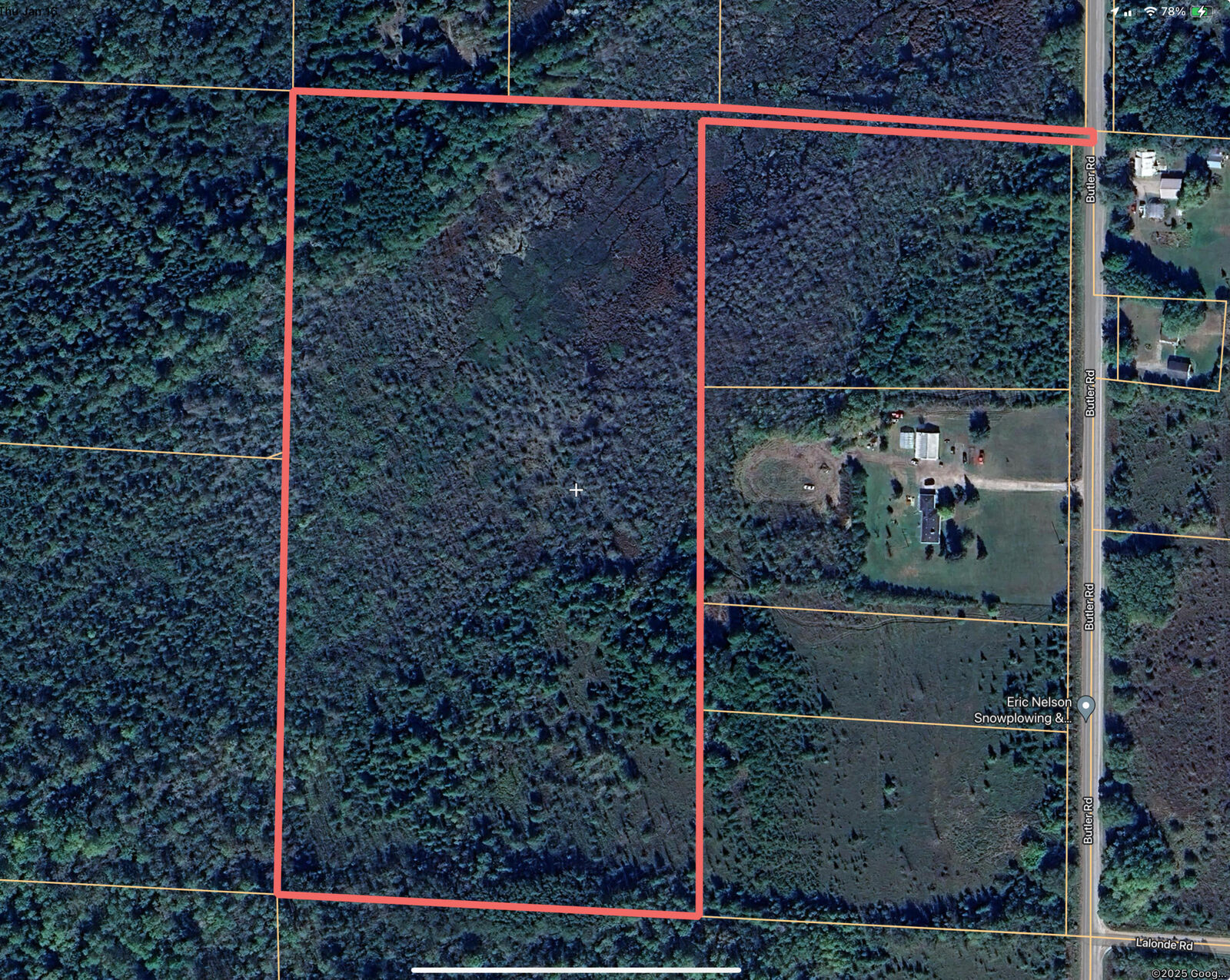 Property Photo: Butler Road MI 49721