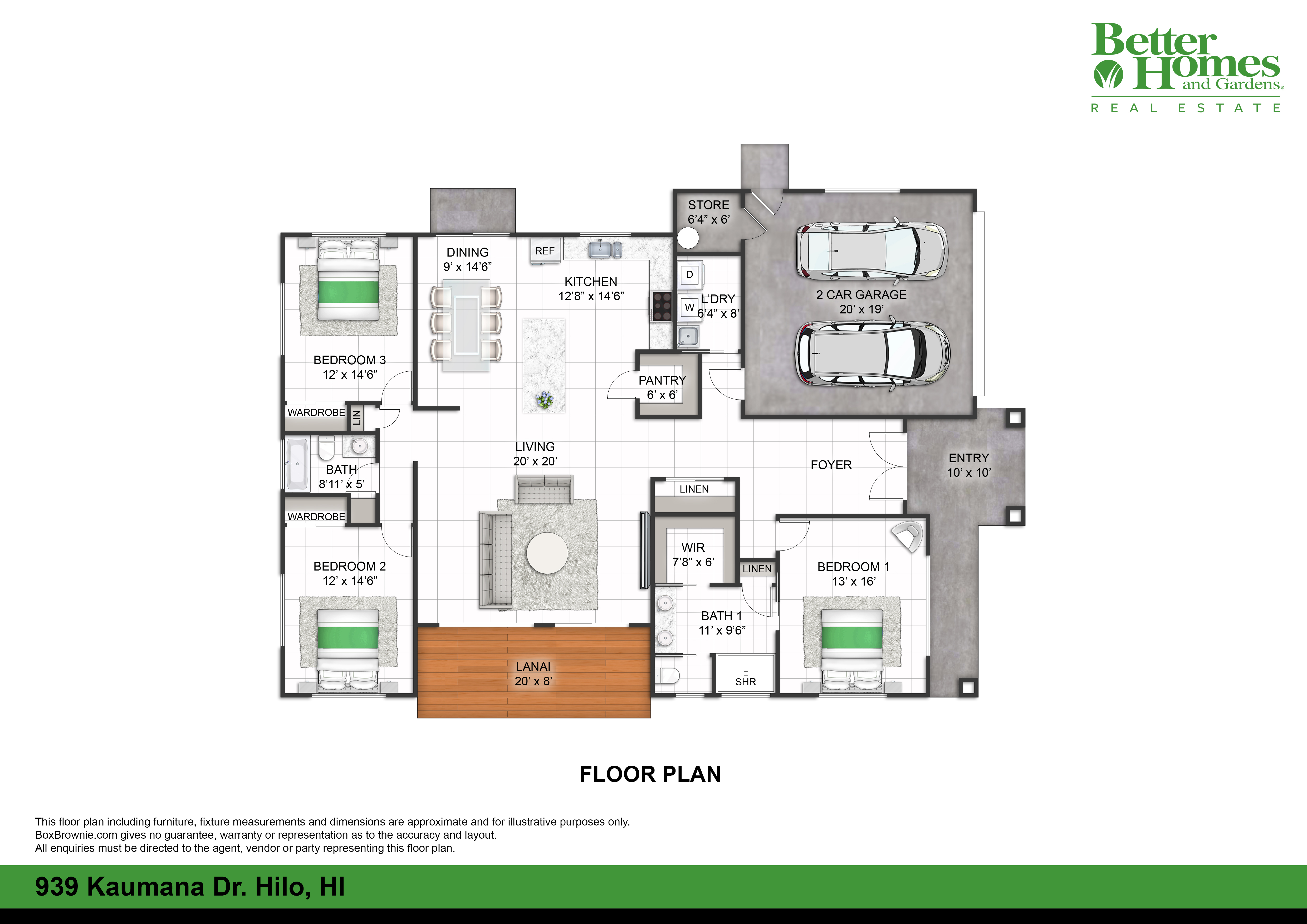 Property Photo:  939 Kaumana Dr  HI 96720 