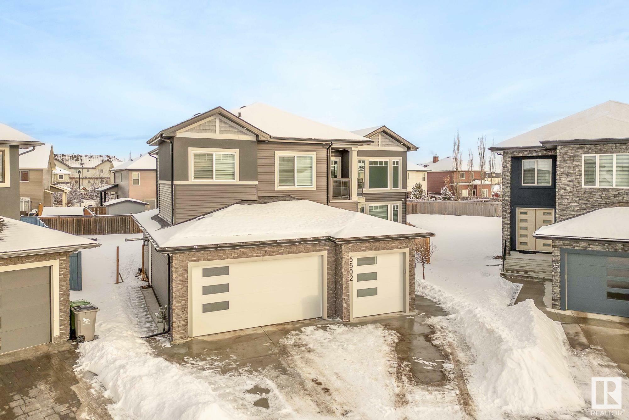 Property Photo:  5502 Poirier Way  AB T4X 2B4 