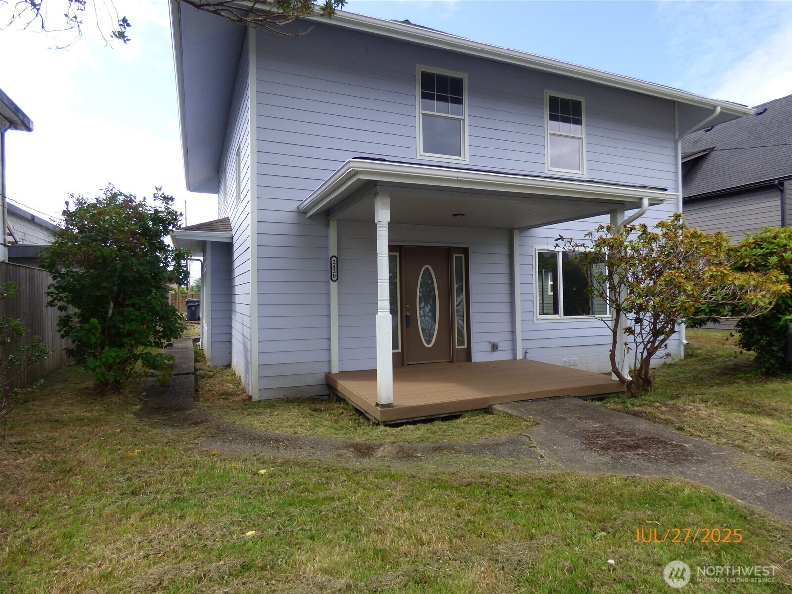 Property Photo:  2420  Aberdeen Avenue  WA 98550 