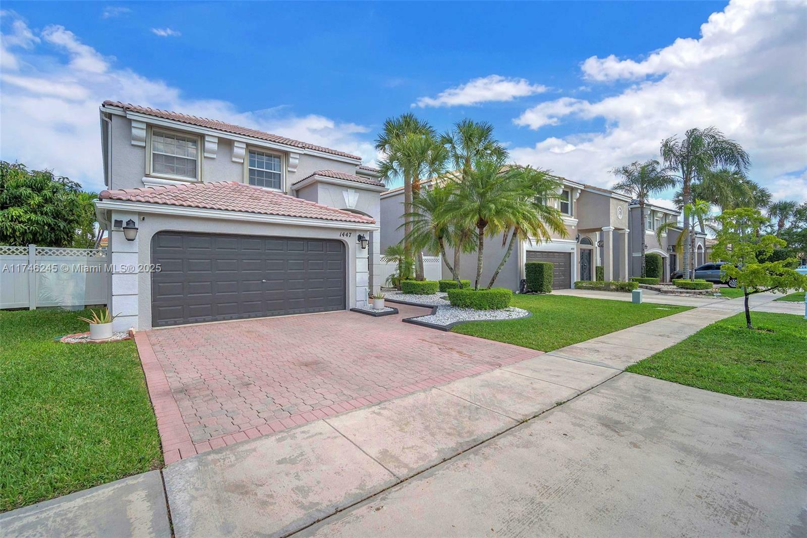 Property Photo:  1447 NW 159th Ln  FL 33028 