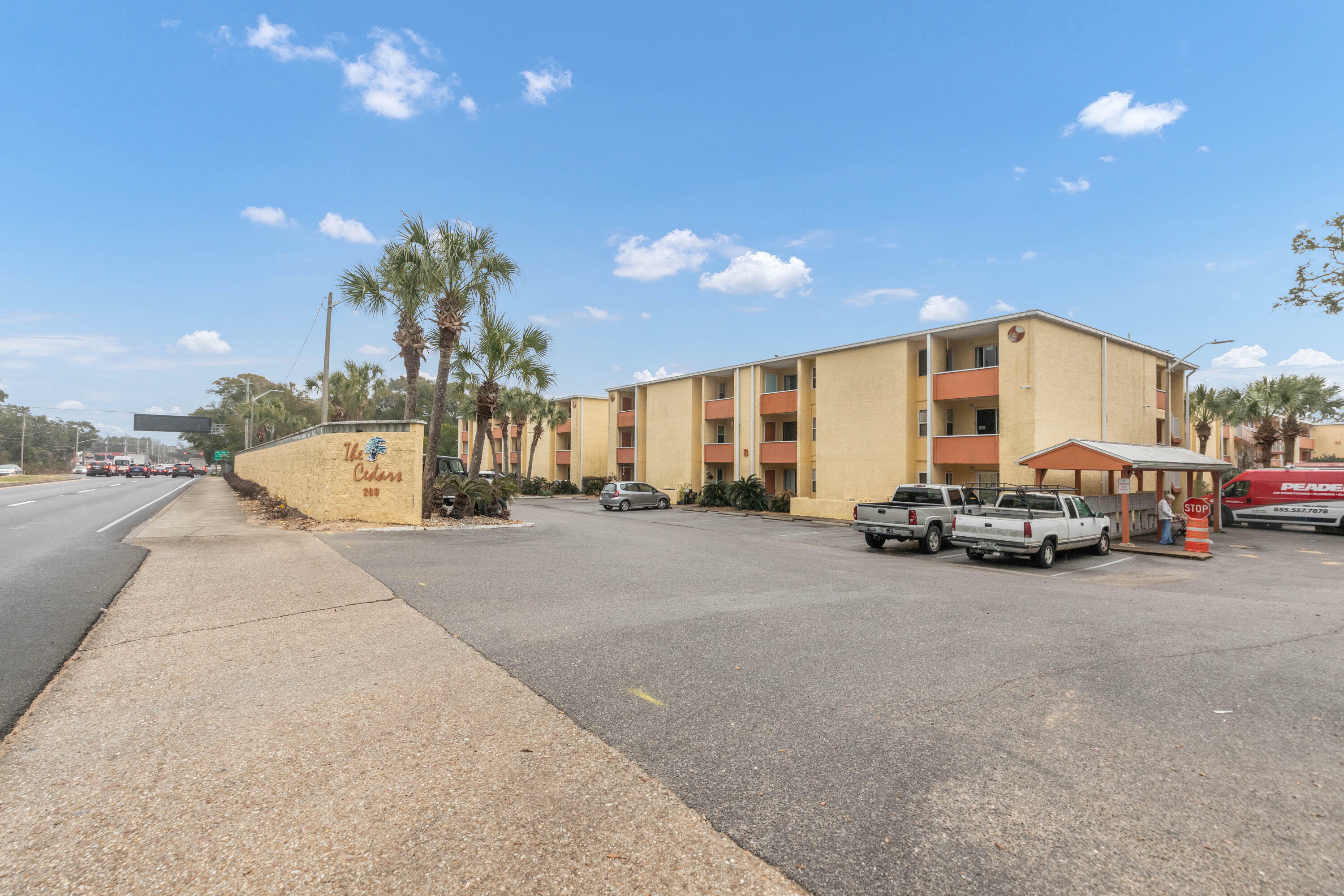 Property Photo:  209 W Miracle Strip Parkway Apt D103  FL 32569 