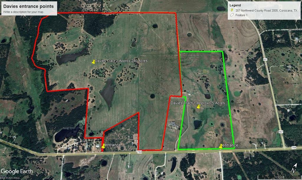 280 Acres Fm 744  Frost TX 76641 photo