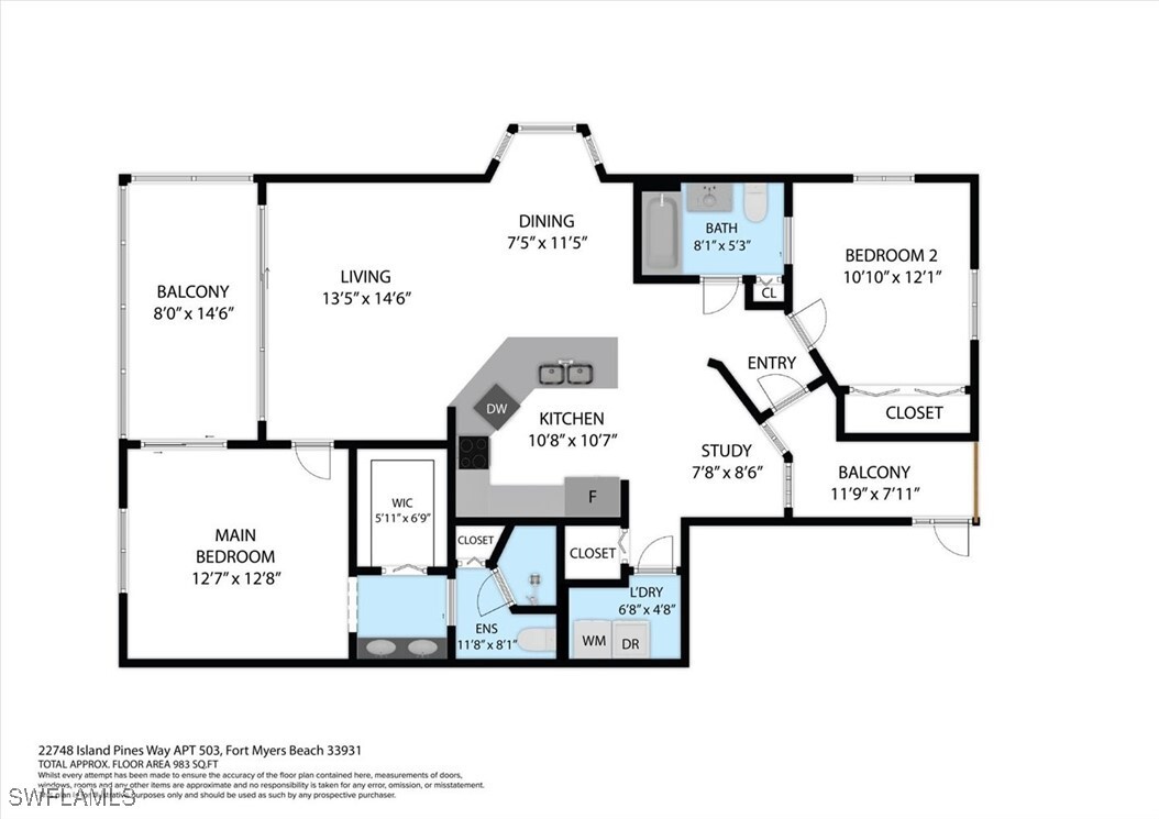 Property Photo: 22700 Island Pines Way 201 FL 33931