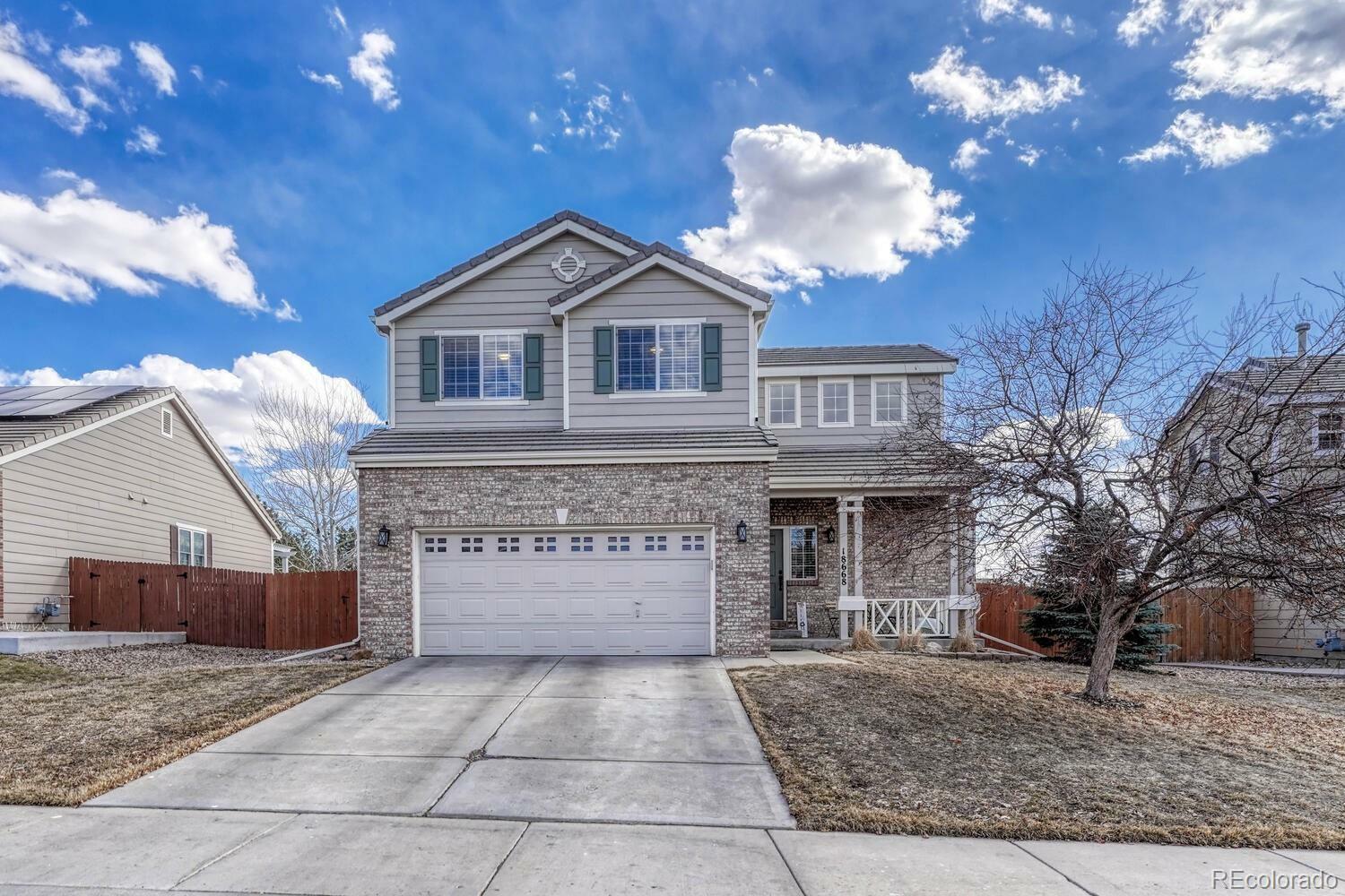 Property Photo: 18668 E Vassar Drive CO 80013