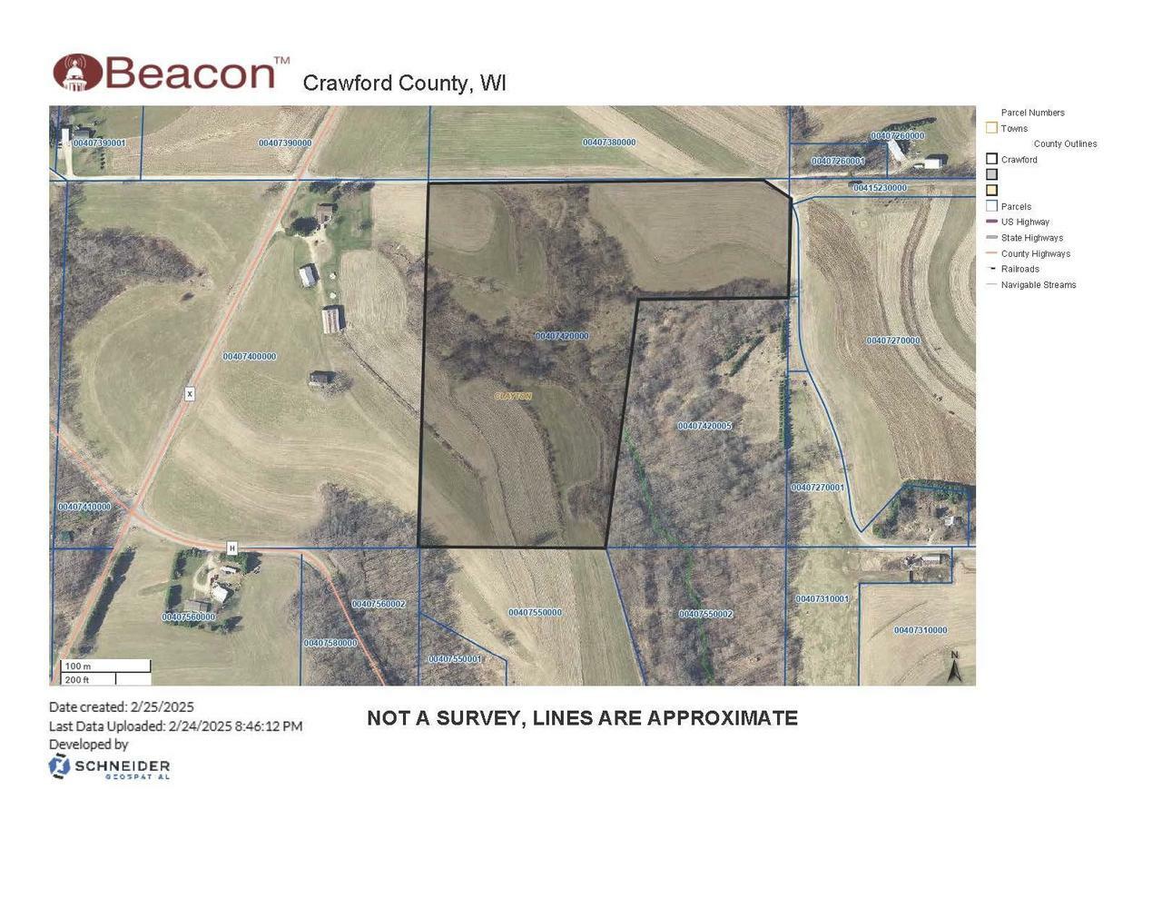 Property Photo:  27.3 +/- Acres Boyle Road  WI 54655 