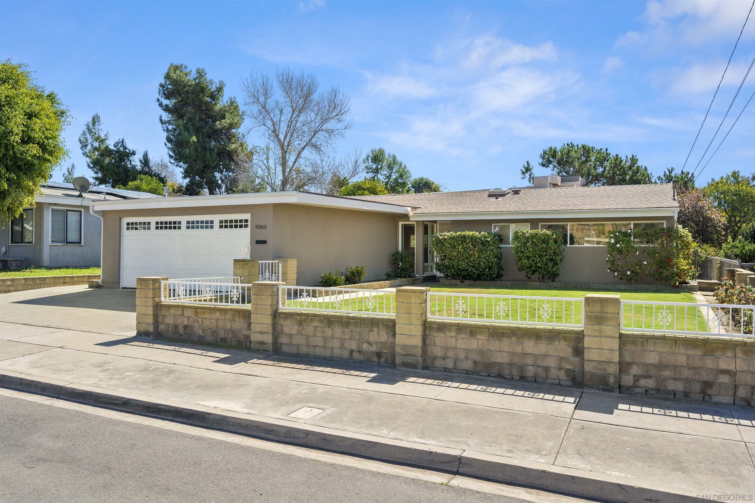 Property Photo: 9265 Overton Ave CA 92123