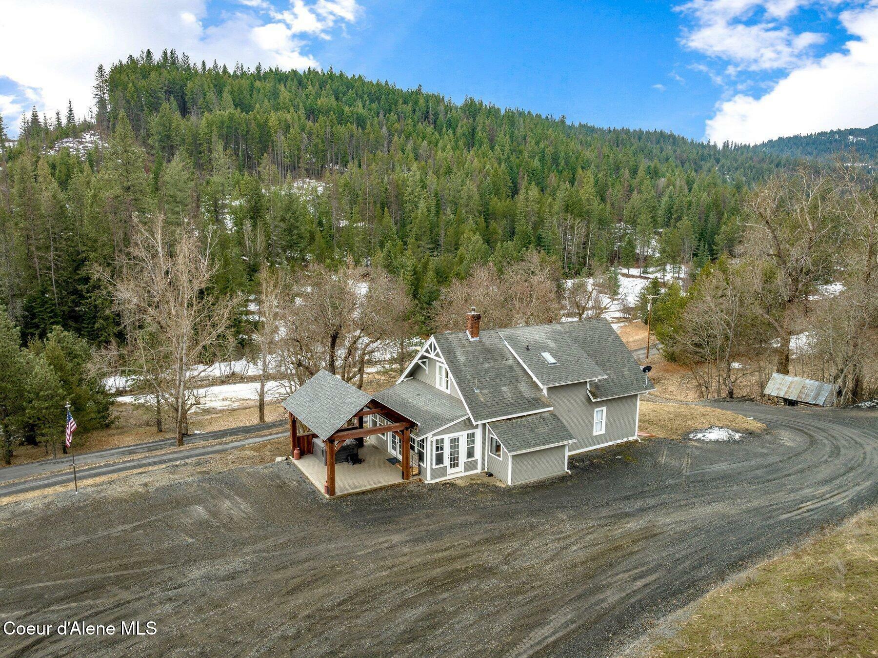 Property Photo:  11391 W Cougar Gulch Rd  ID 83814 