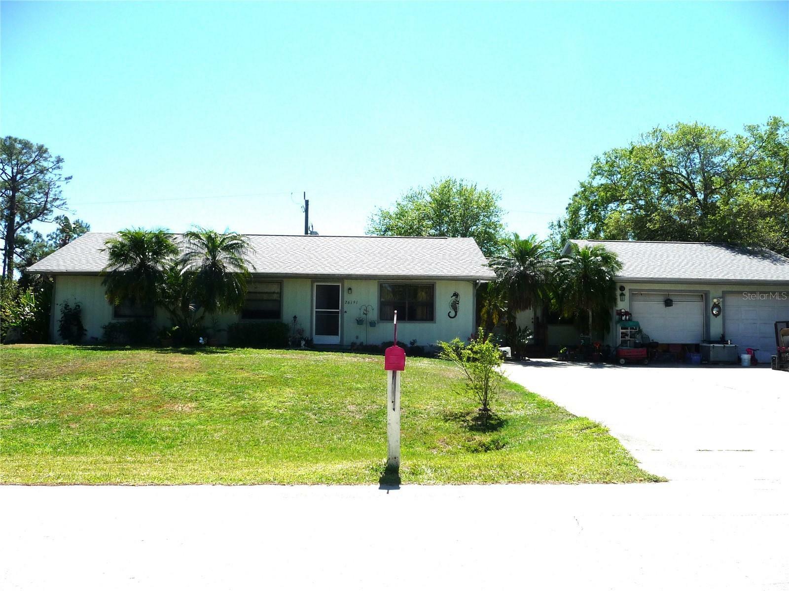 Property Photo: 26191 Angelica Road FL 33955
