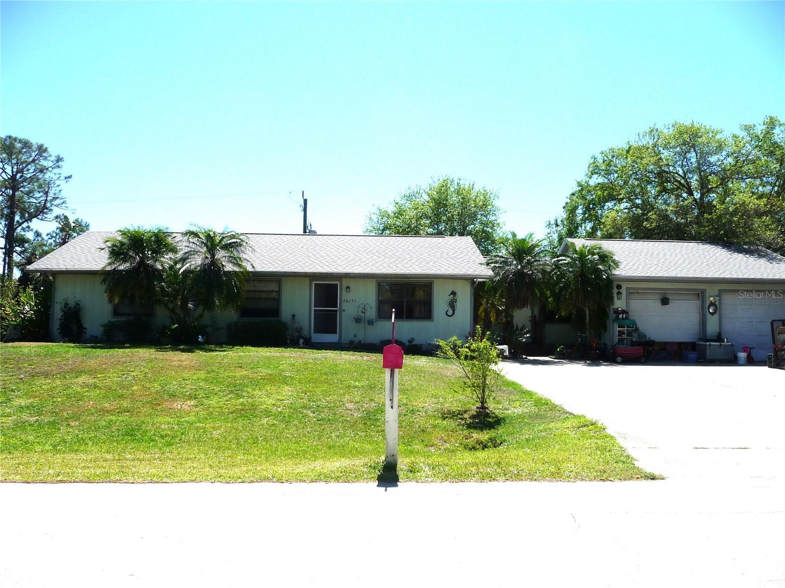 Property Photo: 26191 Angelica Road FL 33955