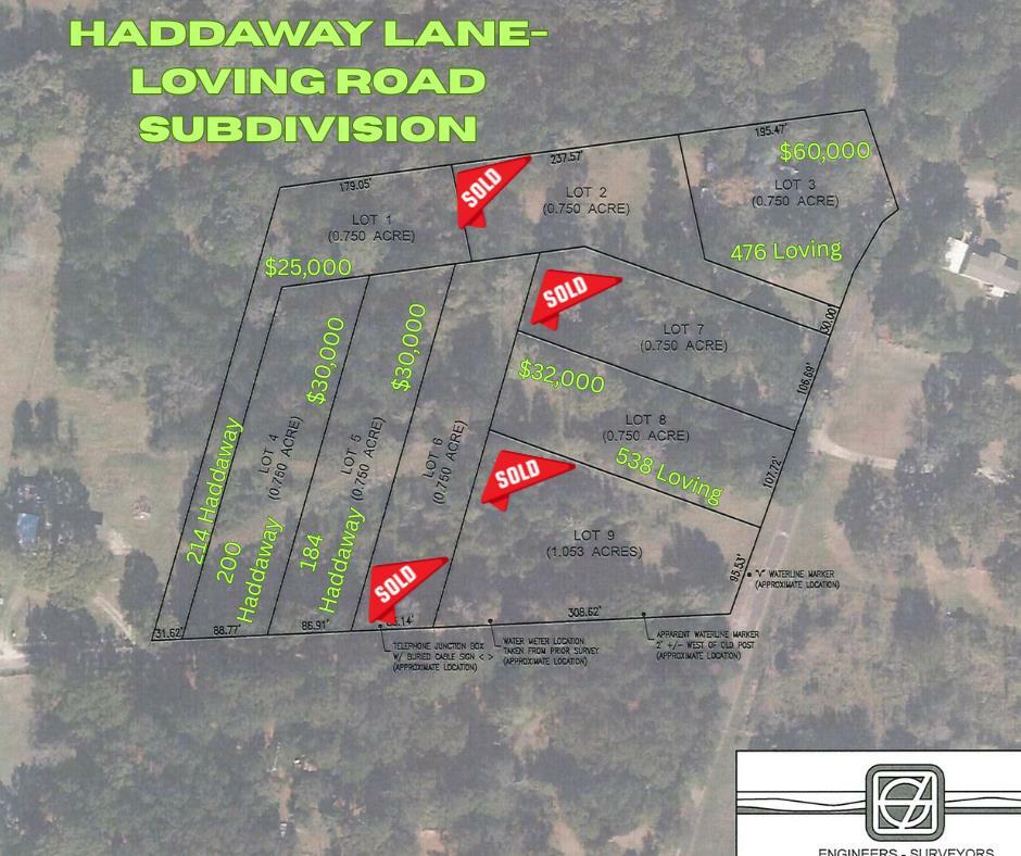Property Photo: 200 Haddaway Lane TX 75901