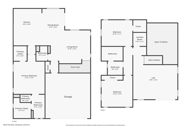Property Photo: 45127 Via Vela CA 92592