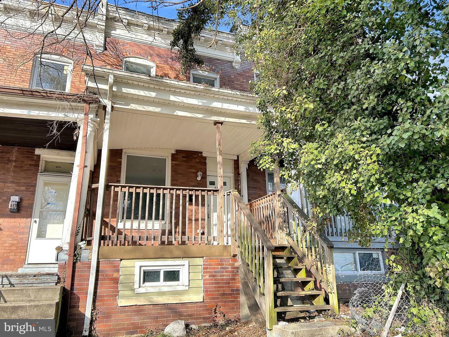 Property Photo: 616 Denison Street MD 21229